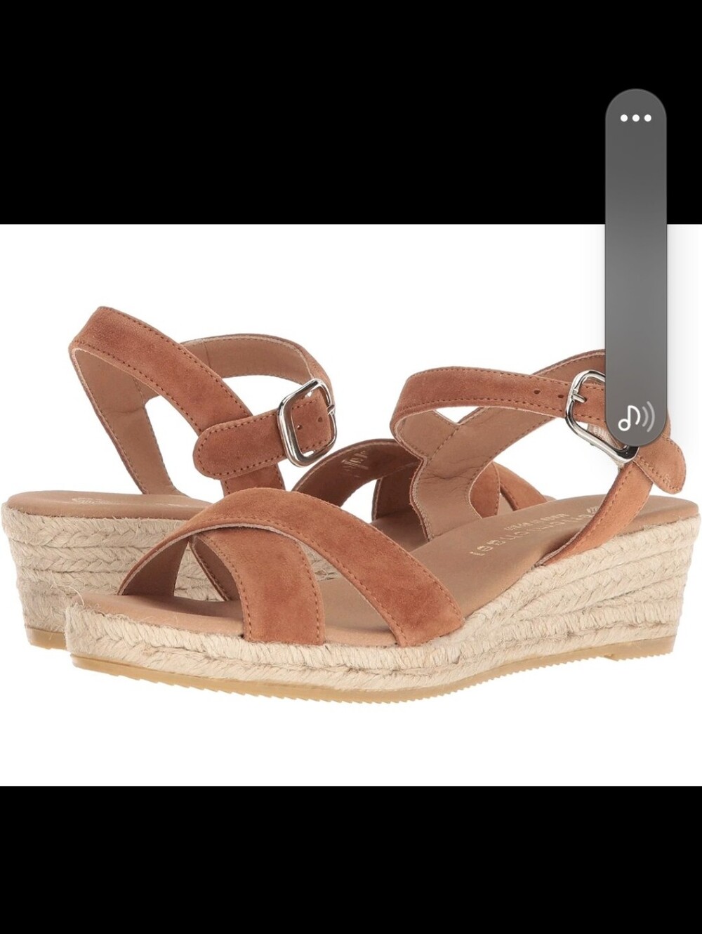 Eric Michael Emily Made In SPAIN Espadrille Sandals Brown